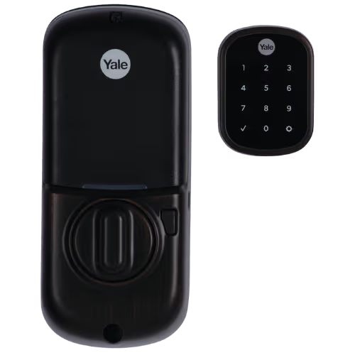 YRL226 Double Cross Bore (Deadbolt, Touchscreen Only) entry door hardware