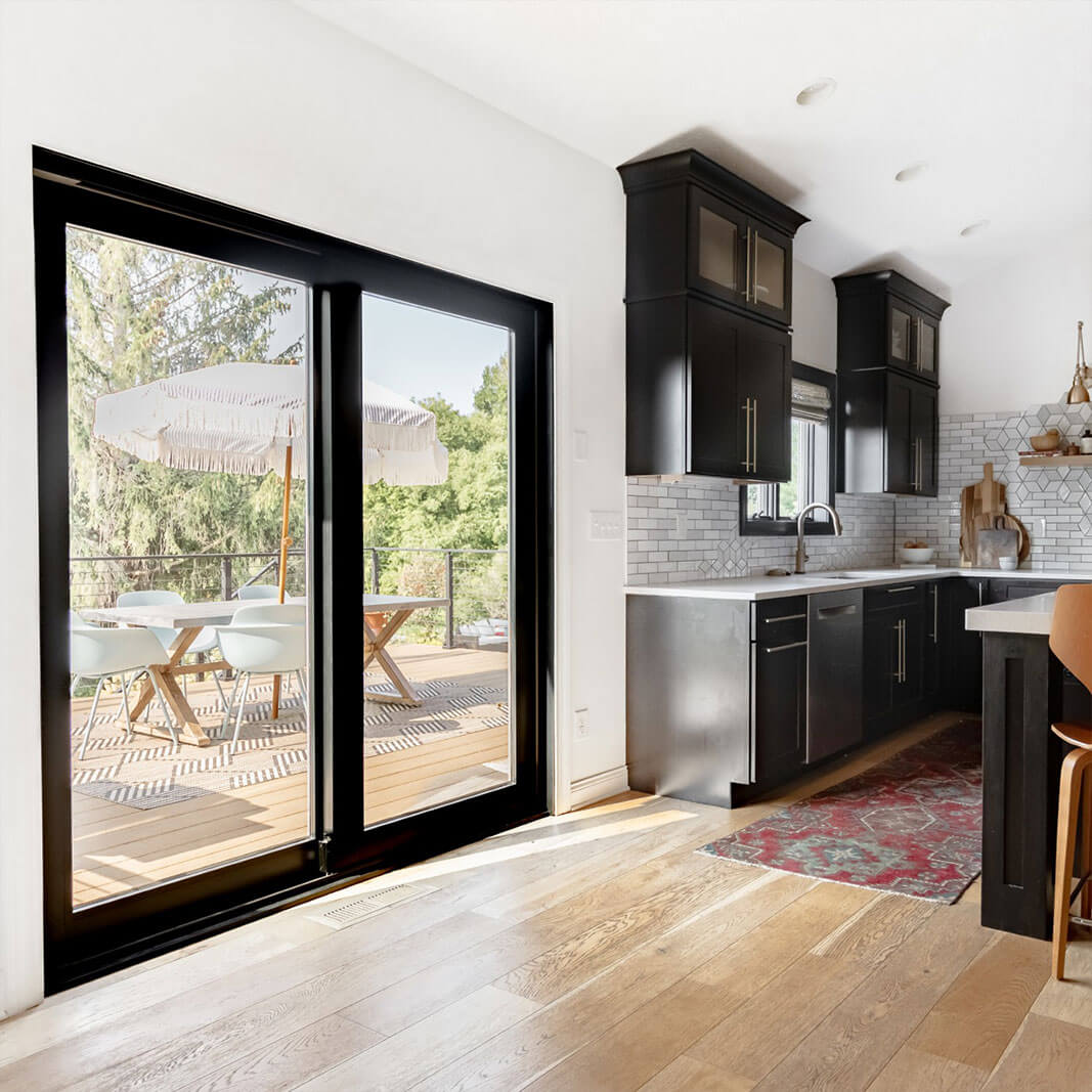 Andersen A-Series patio door installation