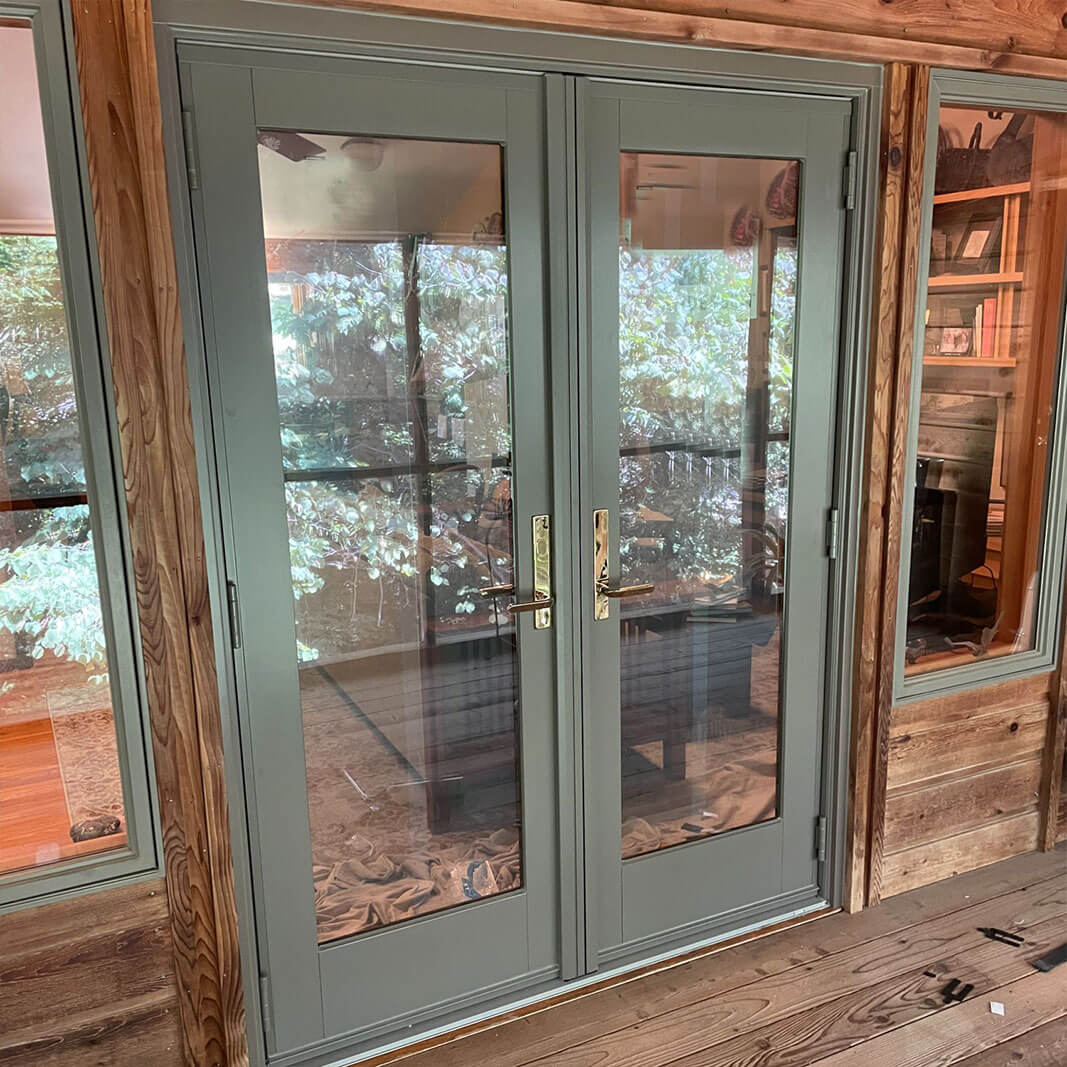 Andersen A-Series patio door installation