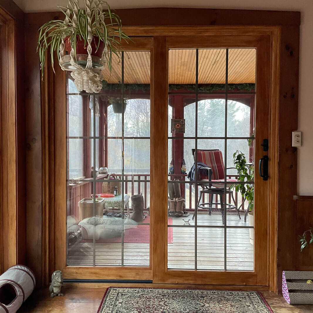 Andersen A-Series patio door installation