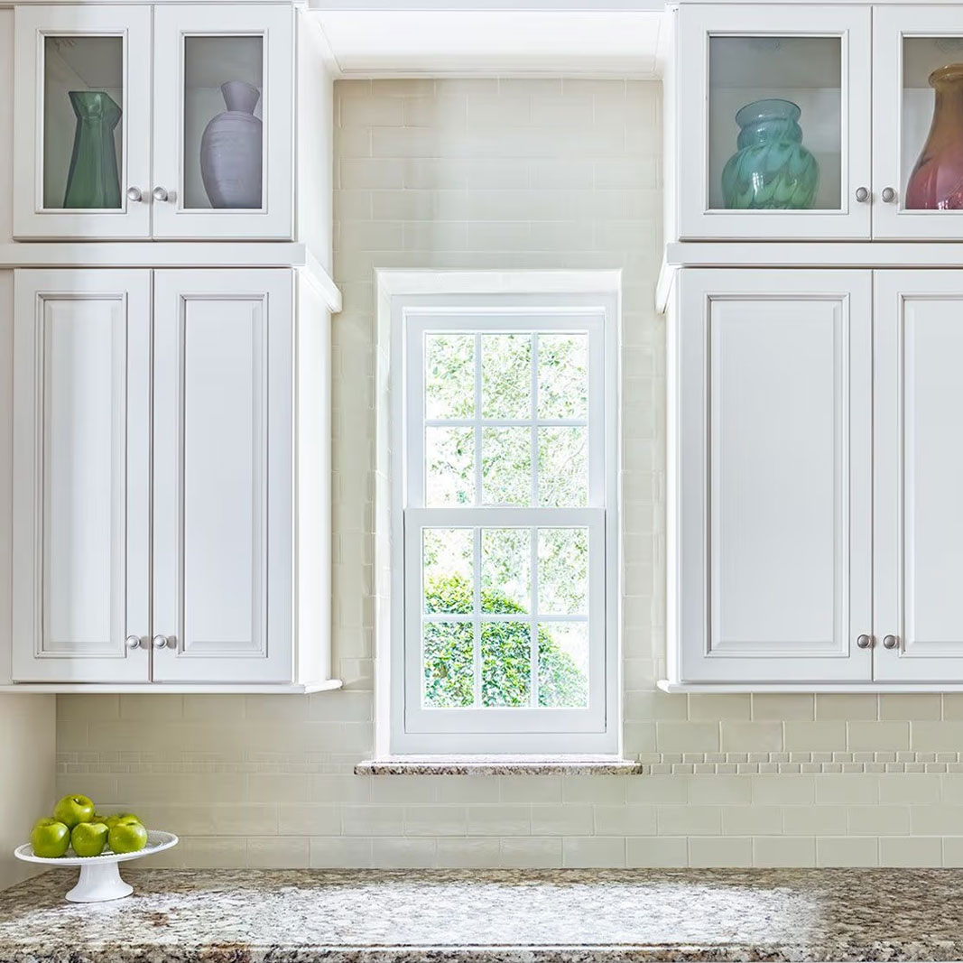 Double-hung window installation