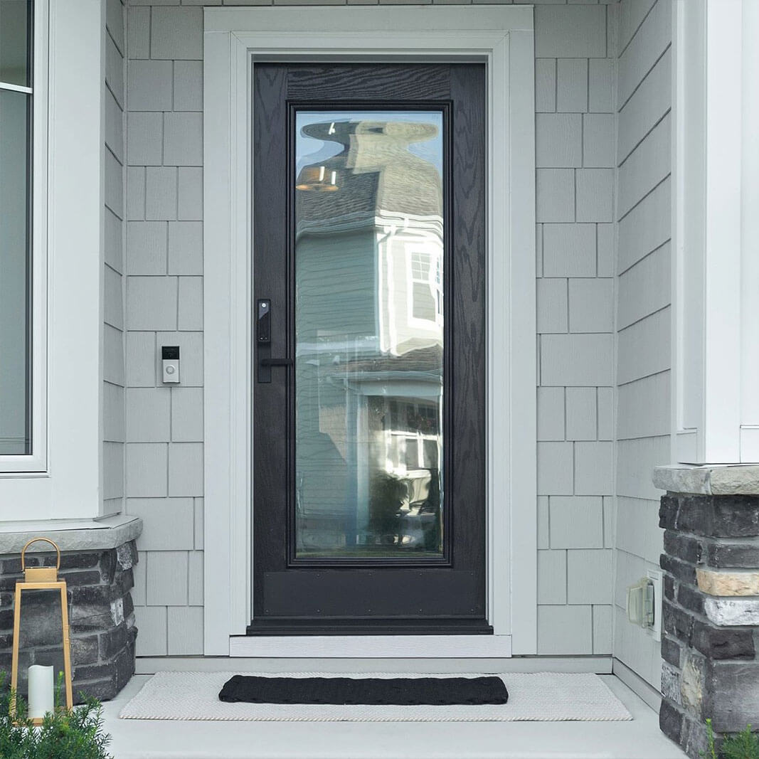 Ensemble entry door installation