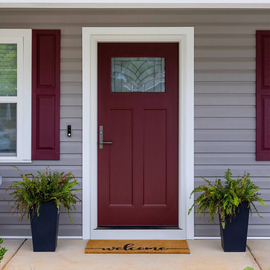 Ensemble entry door installation