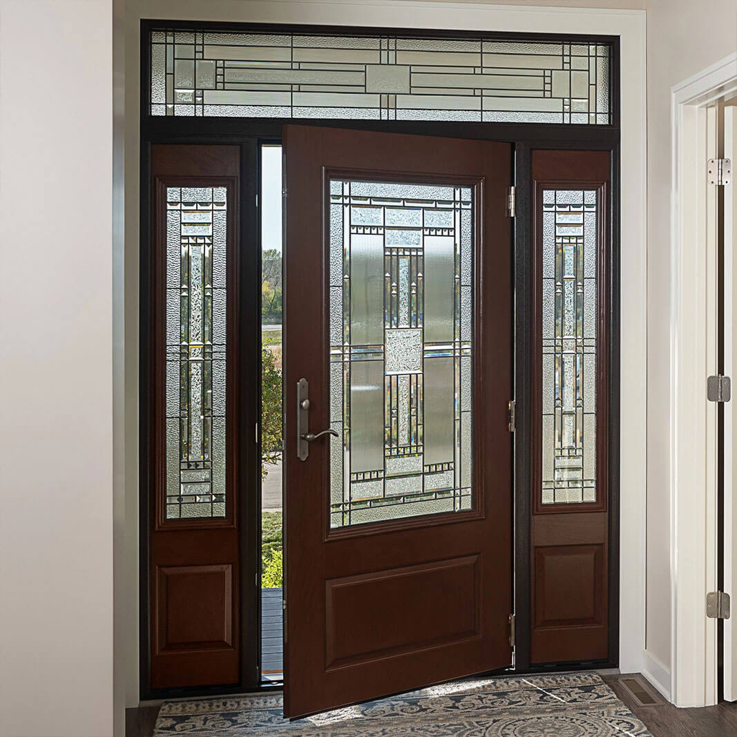 Ensemble entry door installation