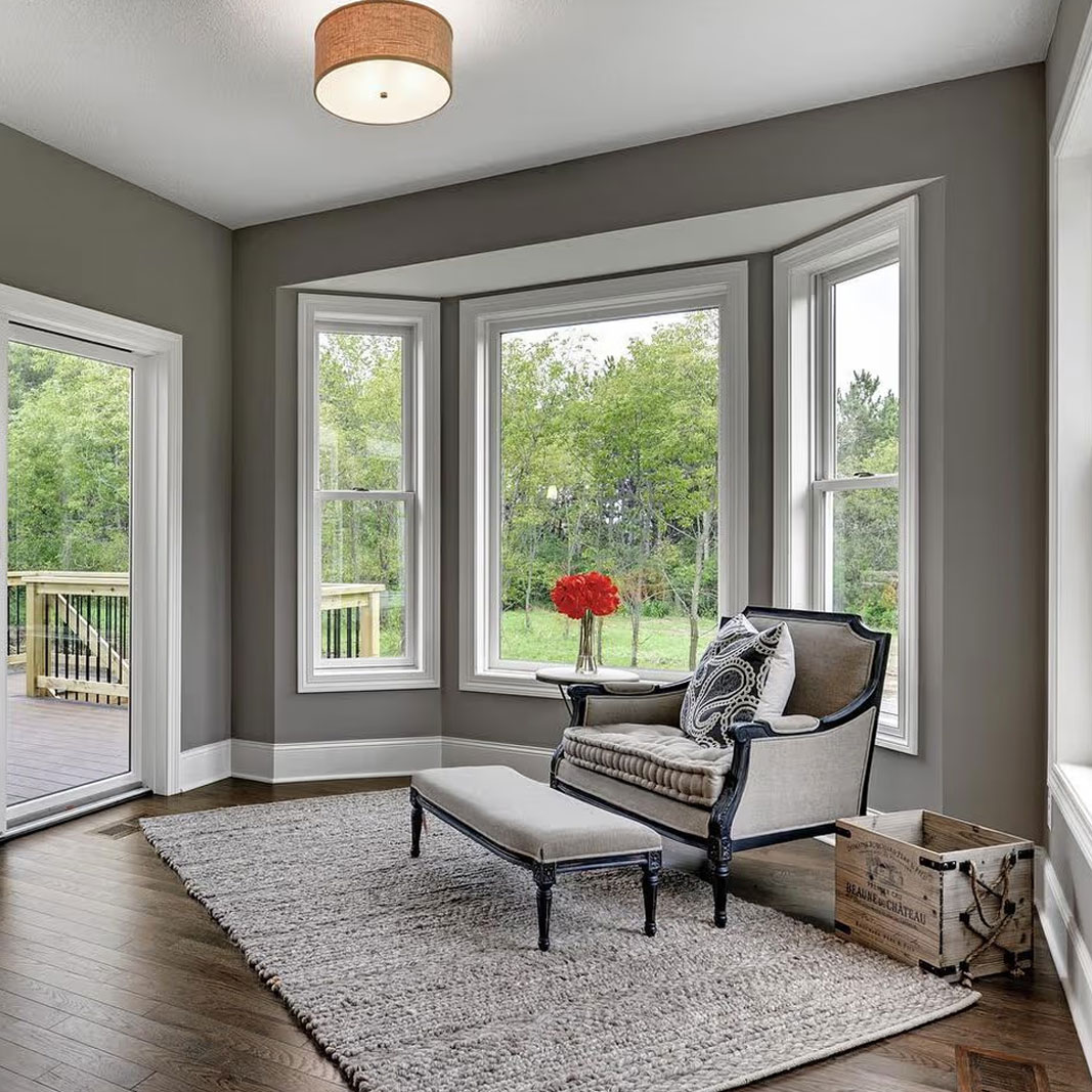 Picture window installation