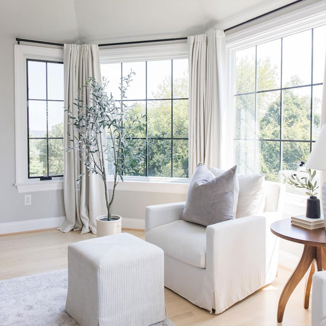 Picture window installation