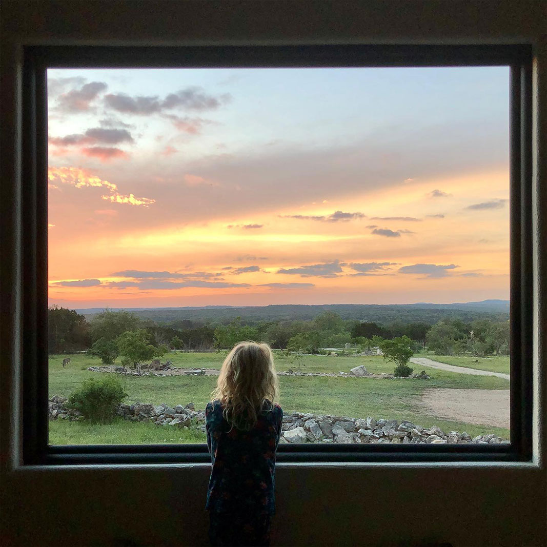 Picture window installation