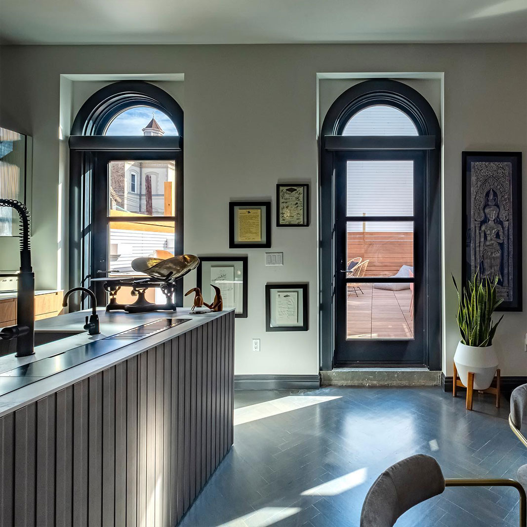 Specialty window installation