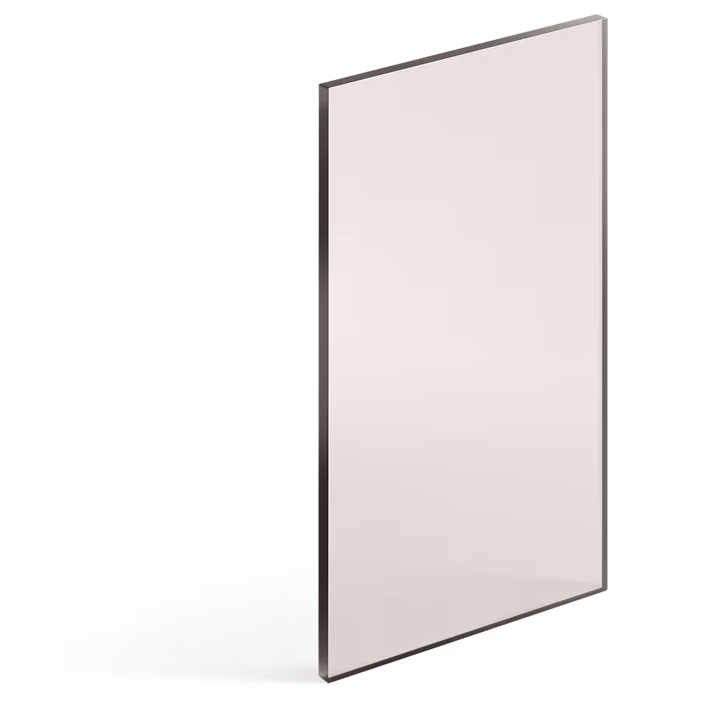 Low-E4 Sun Glass pane with subtle tint