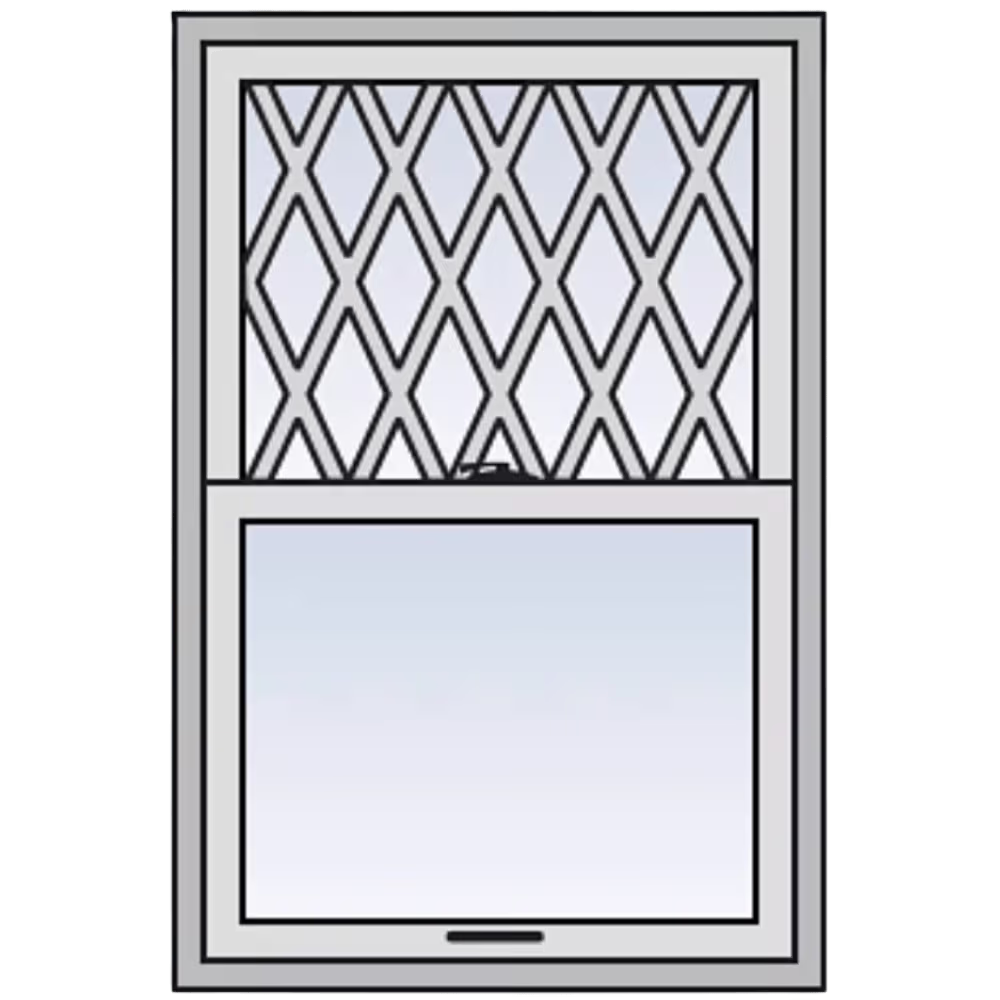 Diamond grille pattern