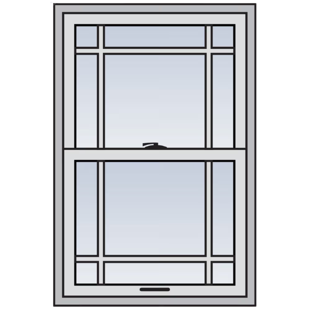 Modified Prairie grille pattern