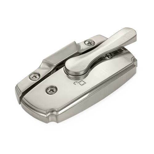 Satin Nickel window hardware finish
